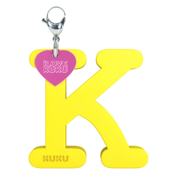 Kuku pismenko farba yellow K